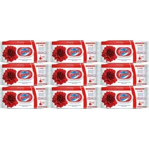 Bingo Clean Yüzey Temizlik Havlusu 96 Yaprak Sevilen Kokular Lovely - Gül (9 Lu Set) 864 Yaprak