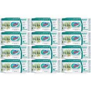 Bingo Clean Yüzey Temizlik Havlusu 96 Yaprak Sevilen Kokular Ferah Evim (12 Li Set) 1152 Yaprak