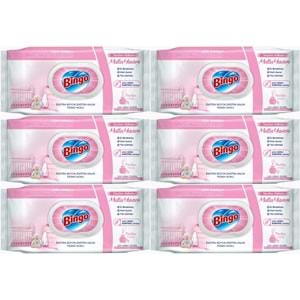 Bingo Clean Yüzey Temizlik Havlusu 96 Yaprak Sevilen Kokular Mutlu Yuvam (6 Lı Set) 576 Yaprak