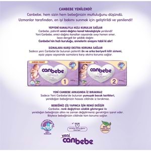 Canbebe Bebek Bezi 6 Beden 15-27 KG Extra Large 160 Adet MeGa Fırsat Pk