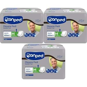 Canped Mesane Pedi Klasik Erkek M - Orta 36 Adet (3PK*12)