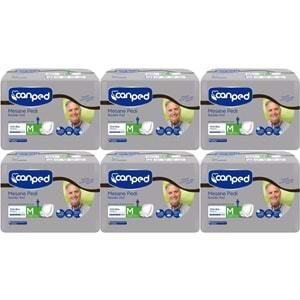 Canped Mesane Pedi Klasik Erkek M - Orta 72 Adet (6PK*12)