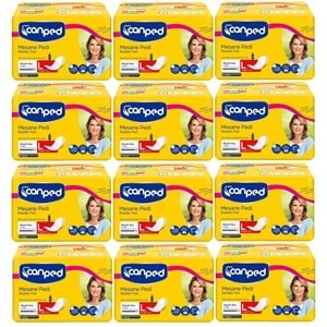 Canped Mesane Pedi Klasik L - Large - Büyük Boy 120 Adet
