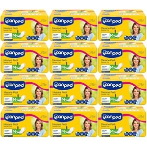 Canped Mesane Pedi Klasik M - Orta - Medium Boy 120 Adet