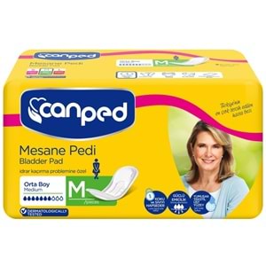 Canped Mesane Pedi Klasik M - Orta - Medium Boy 120 Adet