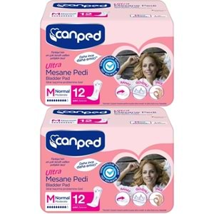 Canped Mesane Pedi Ultra M - Medium - Orta 24 Adet (2PK*12)