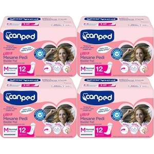 Canped Mesane Pedi Ultra M - Medium - Orta 48 Adet (4PK*12)