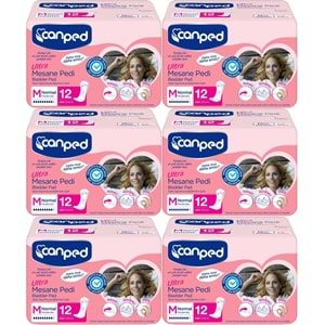 Canped Mesane Pedi Ultra M - Medium - Orta 72 Adet (6PK*12)