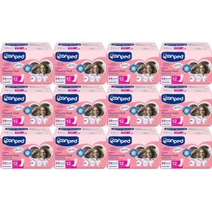 Canped Mesane Pedi Ultra M - Medium - Orta 144 Adet (12PK*12)