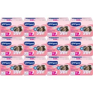 Canped Mesane Pedi Ultra L - Large - Büyük - Yoğun 120 Adet (12PK*10)