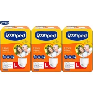 Canped Emici Külot Yetişkin Bezi Büyük-Large 24 Adet (3Pk*8)