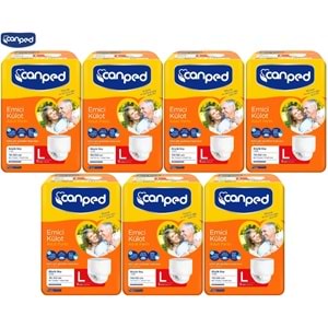Canped Emici Külot Yetişkin Bezi Büyük-Large 56 Adet (7Pk*8)