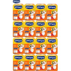 Canped Emici Külot Yetişkin Bezi Büyük-Large 128 Adet (16Pk*8)