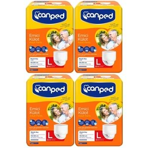Canped Emici Külot Yetişkin Bezi L - Büyük - Large 120 Adet