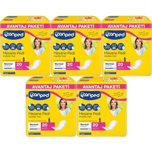 Canped Mesane Pedi Avantaj Pk Klasik M-Orta Boy Normal 100 Adet