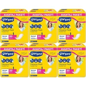 Canped Mesane Pedi Avantaj Pk Klasik M-Orta Boy Normal 120 Adet