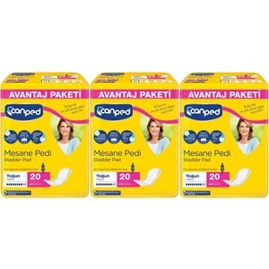 Canped Mesane Pedi Avantaj Pk Klasik L-Büyük Boy Yoğun 60 Adet