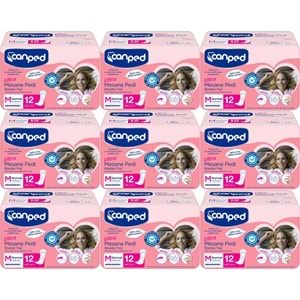 Canped Mesane Pedi Ultra M - Medium - Orta 108 Adet (9PK*12)