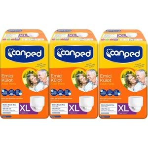 Canped Emici Külot Yetişkin Bezi XL-Extra Large Büyük Adet 21 (3PK*7)