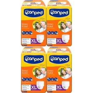 Canped Emici Külot Yetişkin Bezi XL-Extra Large Büyük Adet 28 (4PK*7)
