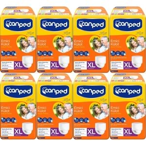 Canped Emici Külot Yetişkin Bezi XL-Extra Large Büyük Adet 56 (8PK*7)