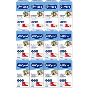 Canped Yetişkin Bezi Bel Bantlı Polietilen L-Large Büyük Boy 84 Adet (12PK*7)