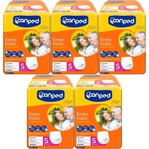 Canped Emici Külot Yetişkin Bezi S-Küçük Small 45 Adet (5PK*9)
