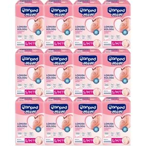 Canped Mom Lohusa Külodu - Külot Bez S - Small - Küçük / M - Medium - Orta 120 Adet (12PK*10)