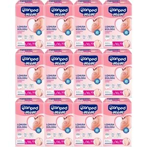 Canped Mom Lohusa Külodu - Külot Bez L - Large - Büyük / XL - Extra Large - 120 Adet (12PK*10)