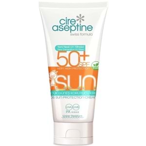 Cire Aseptine Sun Güneş Kremi 50+ SPF 150 ML + Güneş Kremi Çocuk 50+ SPF 150 ML Karma (2 Li Set)