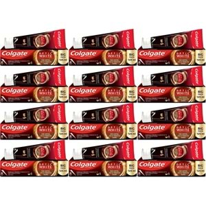 Colgate Diş Macunu Optic White 125ML Çay-Kahve-Sigara (12 Li Set)