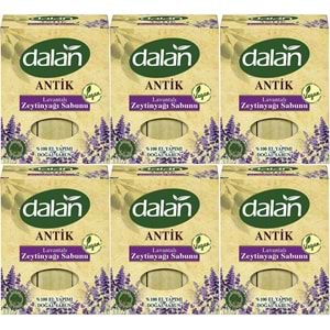 Dalan Antik Defneli Zeytinyağı Sabunu 900GR Lavantalı (6 Lı Set)