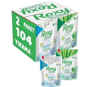 Dalan Roxy Bio Clean Sabun Tozu Karma Set 1.6+1.6KG:3.2KG Bahar Çiçekleri+Aloe Vera (104 Yıkama)