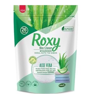 Dalan Roxy Bio Clean Matik Sabun Tozu 800GR Aloe Vera (12 Li Set) (312 Yıkama)