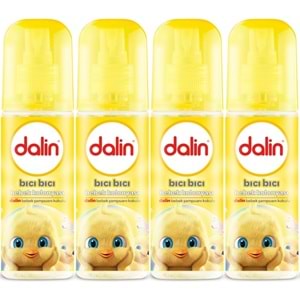 Dalin Bebek Kolonyası 150ML Klasik (Bıcı Bıcı Kokusu) (4 Lü Set)