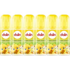 Dalin Bebek Kolonyası 150ML Orman Esintisi (Turunçgiller-Yasemin-Misk Kokulu) (6 Lı Set)