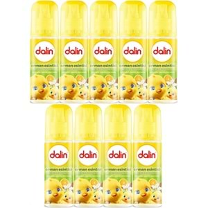 Dalin Bebek Kolonyası 150ML Orman Esintisi (Turunçgiller-Yasemin-Misk Kokulu) (9 Lu Set)
