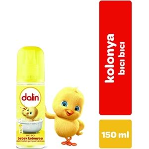 Dalin Bebek Kolonyası 150ML (Bıcı Bıcı-Orman-Çiçek-Okyanus-Bahar) Karma 5 Li Set