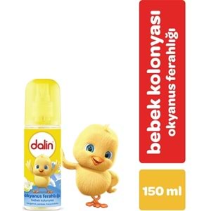 Dalin Bebek Kolonyası 150ML (Bıcı Bıcı-Orman-Çiçek-Okyanus) Karma 4 Lü Set