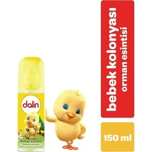 Dalin Bebek Kolonyası 150ML (Bıcı Bıcı-Orman-Çiçek-Okyanus) Karma 4 Lü Set