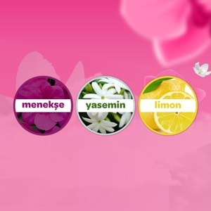 Dalin Bebek Kolonyası 150ML Çiçek Bahçesi (Menekşe-Yasemin-Limon Kokulu) (18 Li Set)