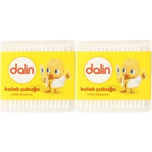 Dalin Kulak Çubuğu 100 Adet (2 Li Set)