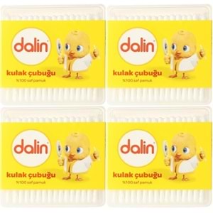 Dalin Kulak Çubuğu 100 Adet (4 Lü Set)