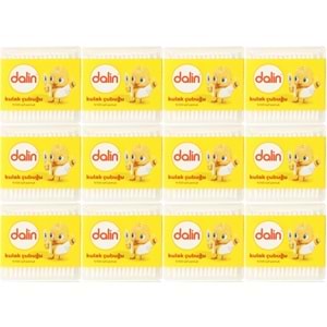 Dalin Kulak Çubuğu 100 Adet (12 Li Set)