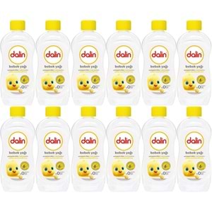 Dalin Bebek Yağı 300ML Klasik Etkin Nemlendirici (12 Li Set)