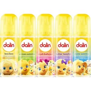 Dalin Bebek Kolonyası 150ML (Bıcı Bıcı-Orman-Çiçek-Bahar-Deniz) Karma 5 Li Set