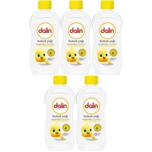 Dalin Bebek Yağı 300ML Klasik Etkin Nemlendirici (5 Li Set)