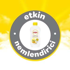 Dalin Bebek Yağı 300ML Klasik Etkin Nemlendirici (5 Li Set)