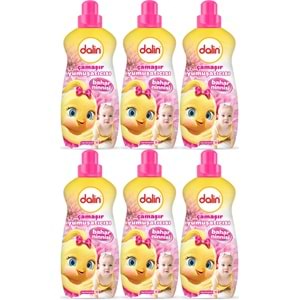Dalin Çamaşır Yumuşatıcı 1500ML Bahar Ninnisi (6 Lı Set) (Bebeklere Özel)