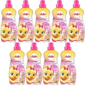 Dalin Çamaşır Yumuşatıcı 1500ML Bahar Ninnisi (9 Lu Set) (Bebeklere Özel)